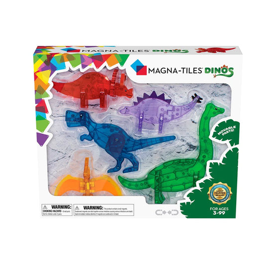 Magna Tiles Dinos Five Piece Set