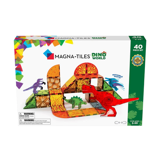Magna Tiles Dino World Forty Piece Set