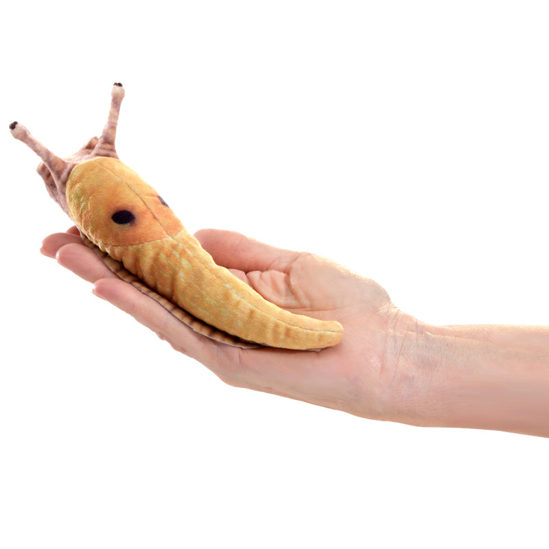 Folkmanis Mini Banana Slug Finger Puppet