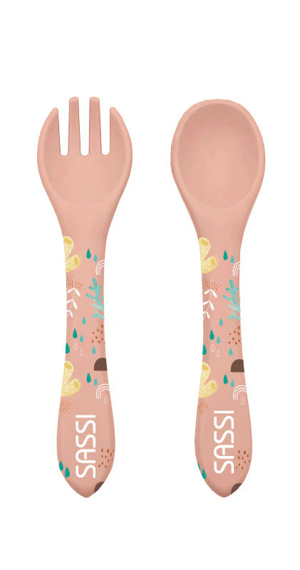 Sassi Silicone Cutlery Set - Slurpy The Octopus