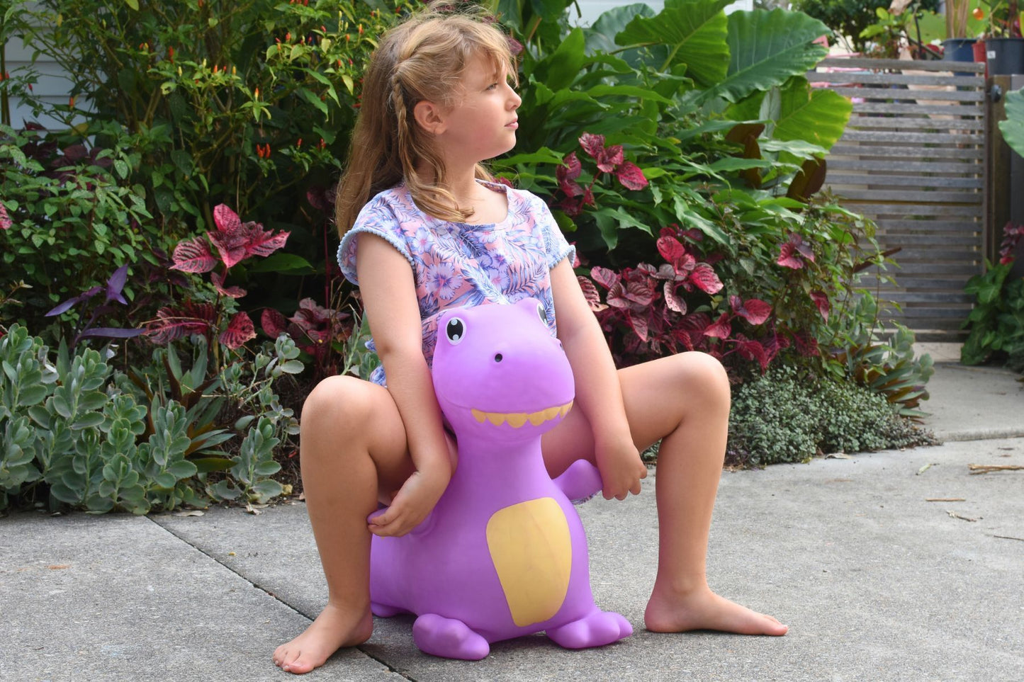 Bouncy Rider Periwinkle the T-Rex