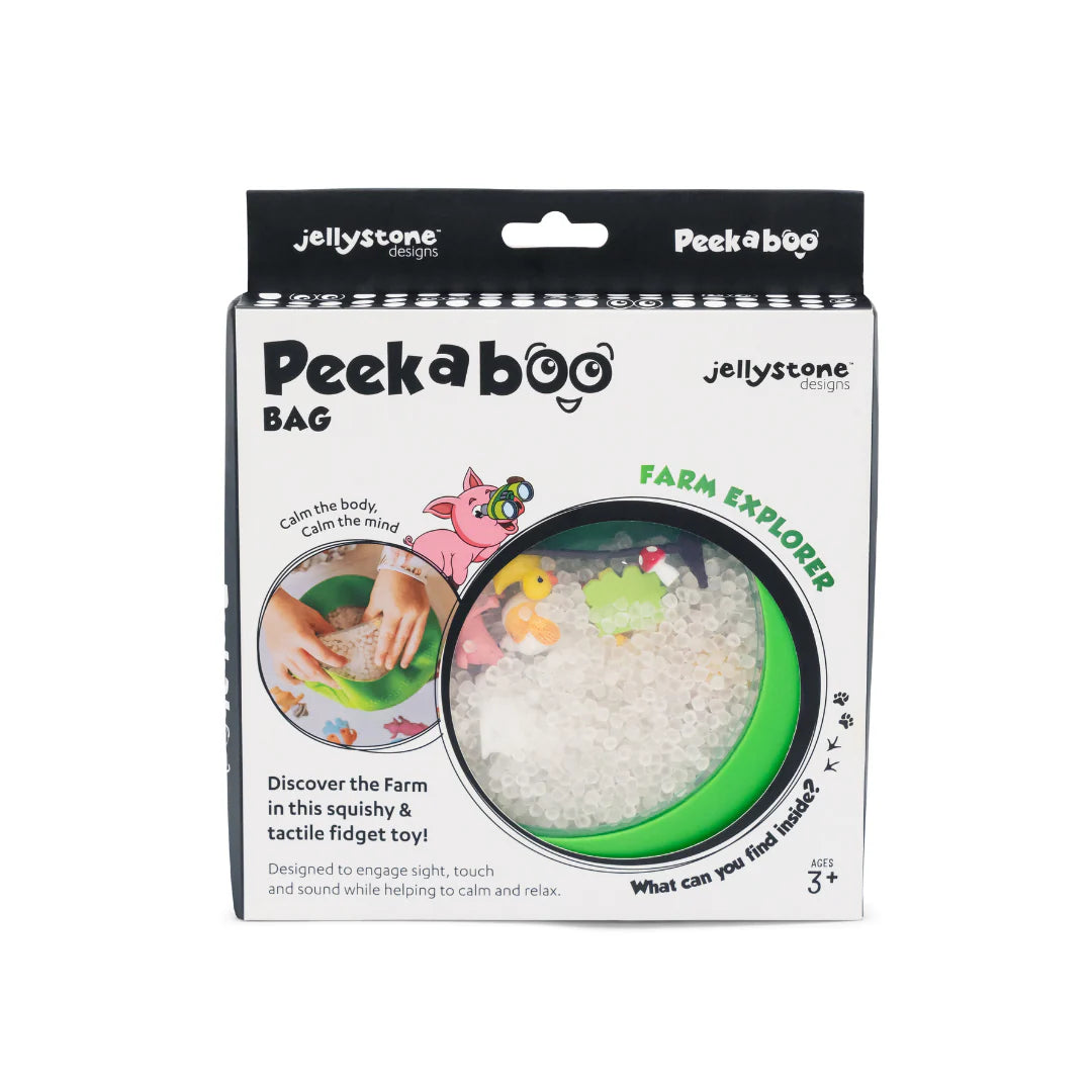 Peekaboo Sensory Bag - Farm Explorer by Jellystone Designs