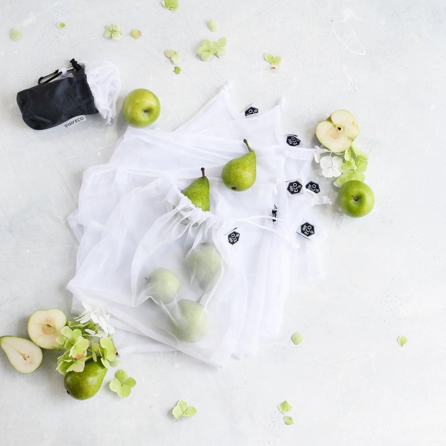 Ever Eco Reusable Produce Bags Recycled Polyester Mesh 8pk