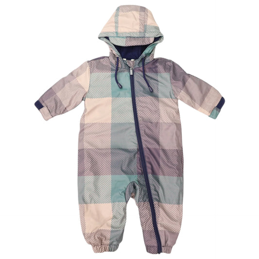 Check Rain Suit Green