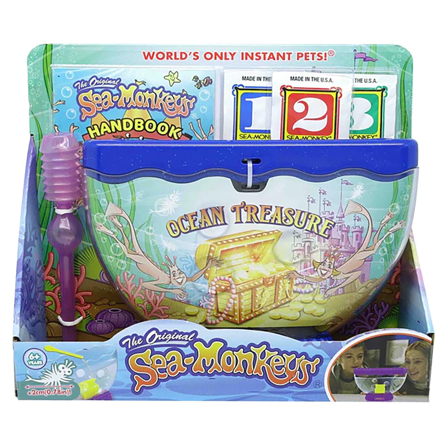 The Original Sea-Monkeys Ocean Treasure - Blue