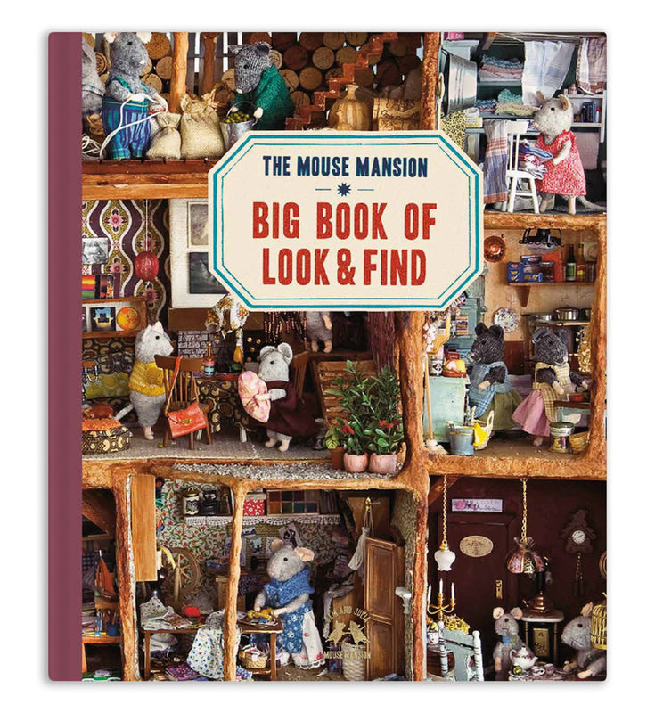 Sam and Julia The Mouse Mansion Book - Big Book of Look & Find