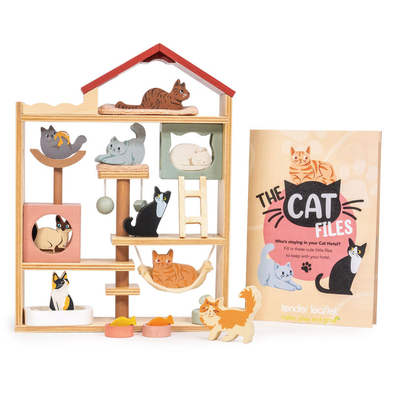 Purrfect Stay Cat Hotel by Tenderleaf Toys