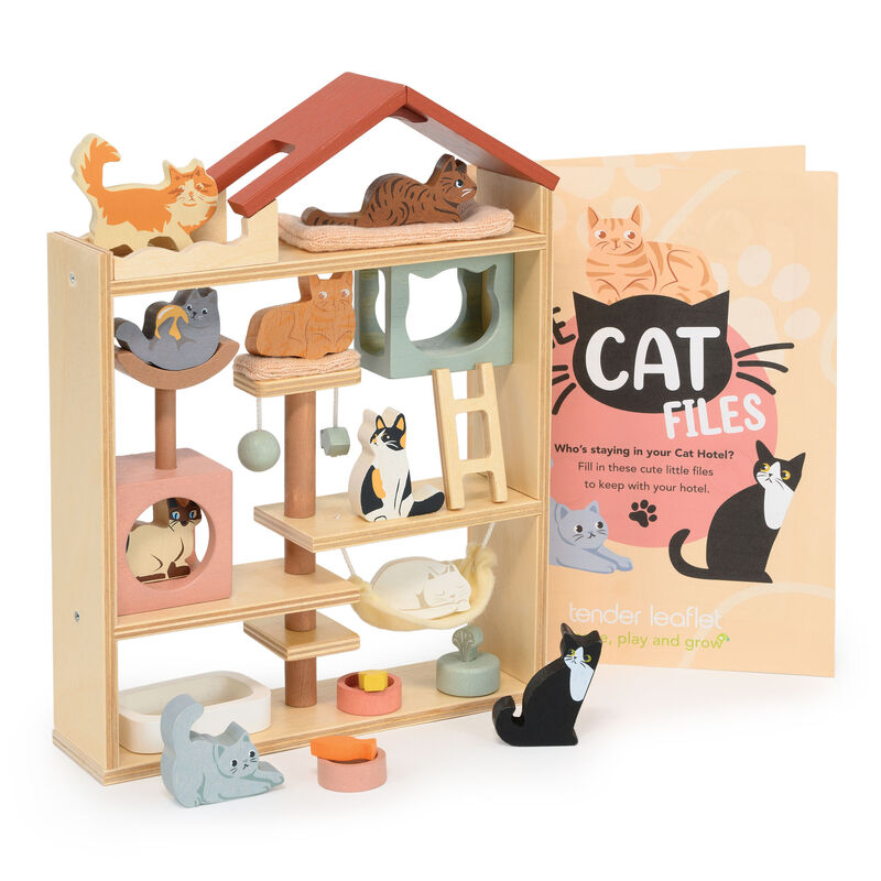 Purrfect Stay Cat Hotel by Tenderleaf Toys