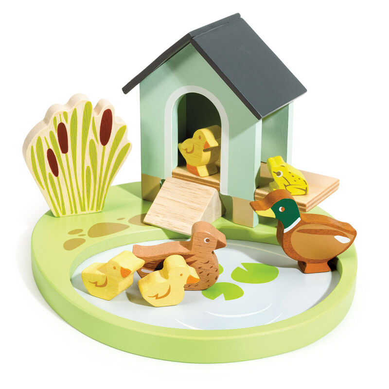 Pet Set Duck House by Tenderleaf Toys