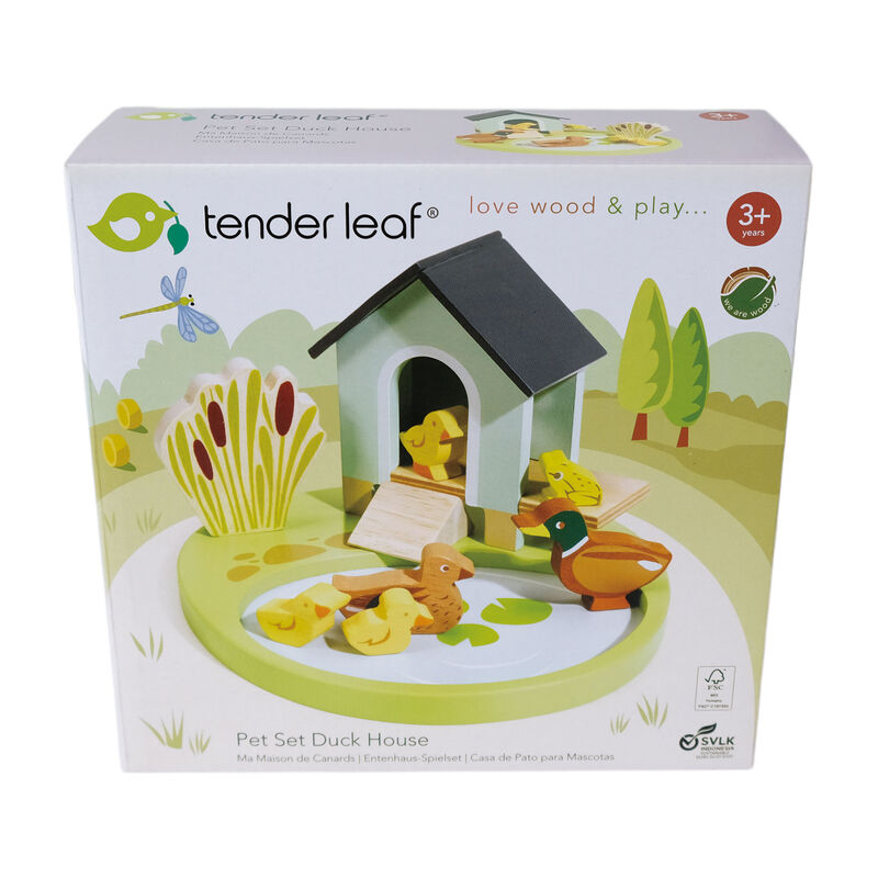 Pet Set Duck House by Tenderleaf Toys