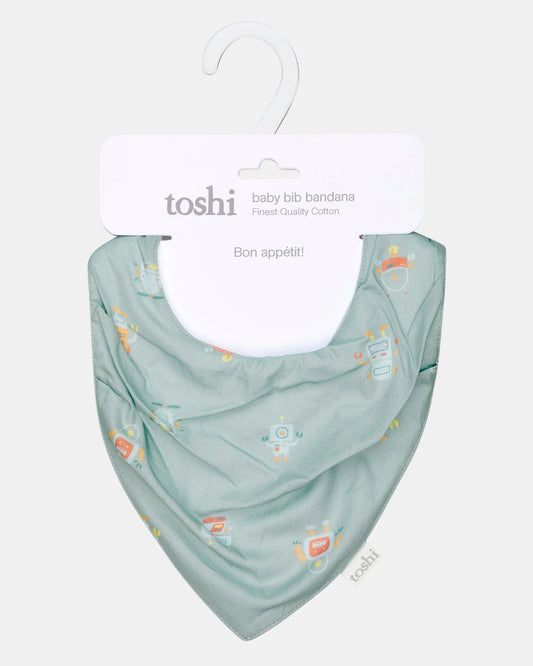 Toshi Baby Bib Bandana Joyride - Robots