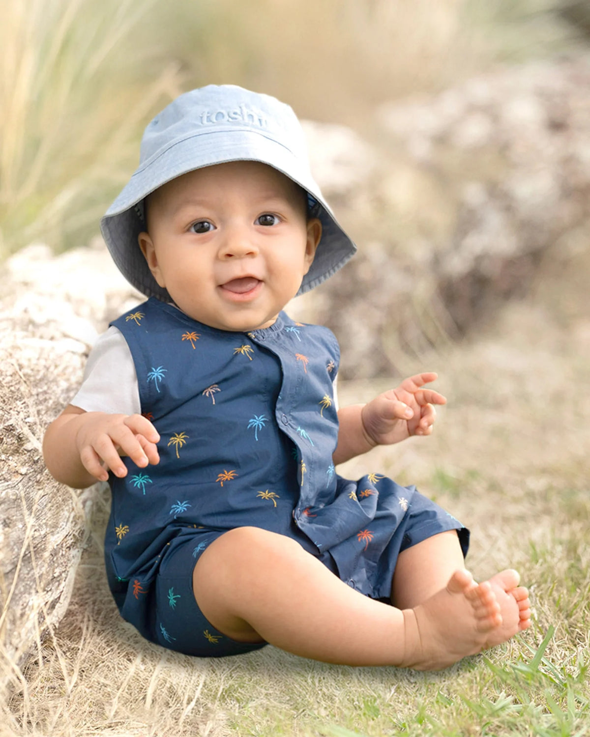 Toshi Bucket Hat Billy UPF 50+ - Denim