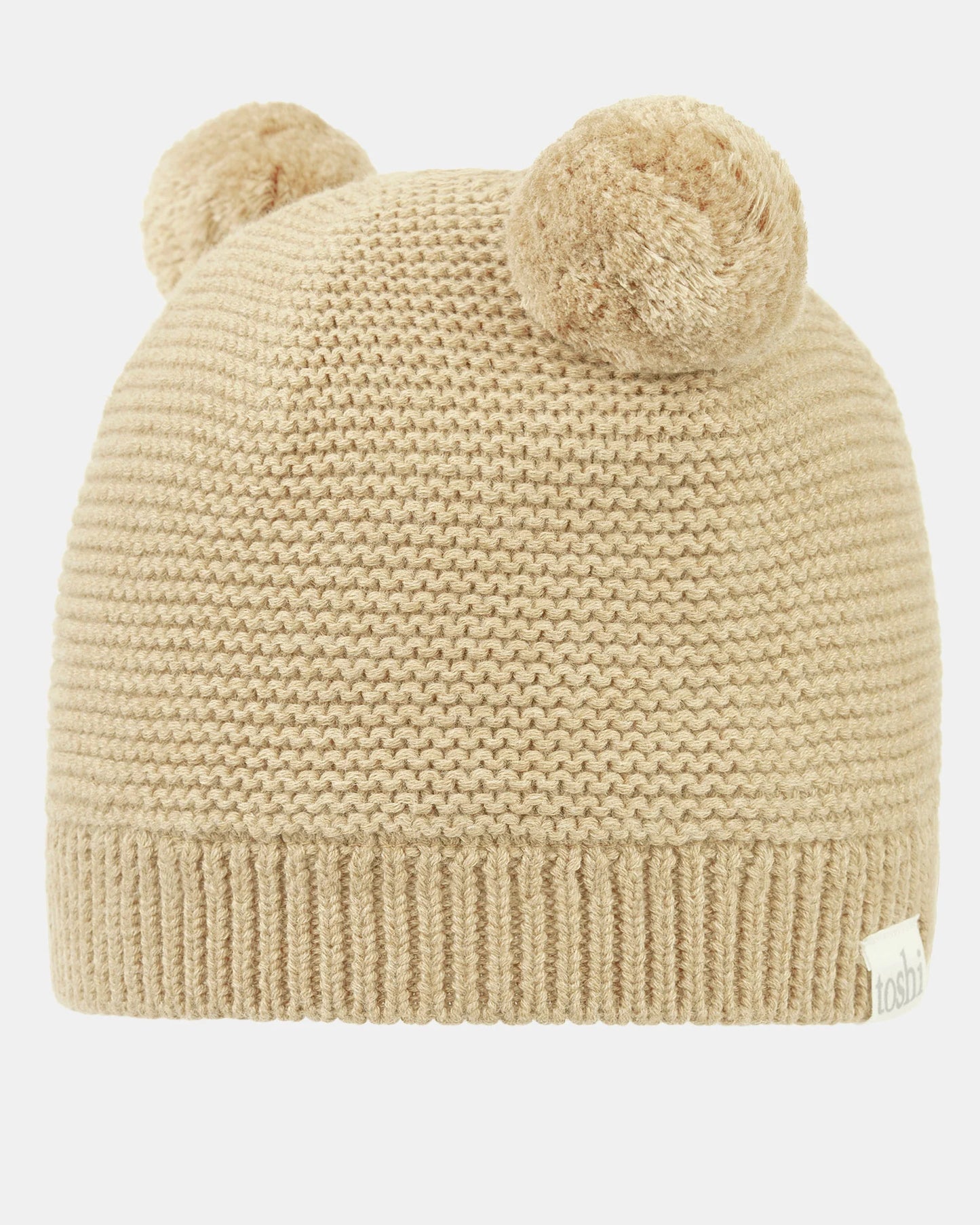 Toshi Organic Beanie Snowy - Driftwood
