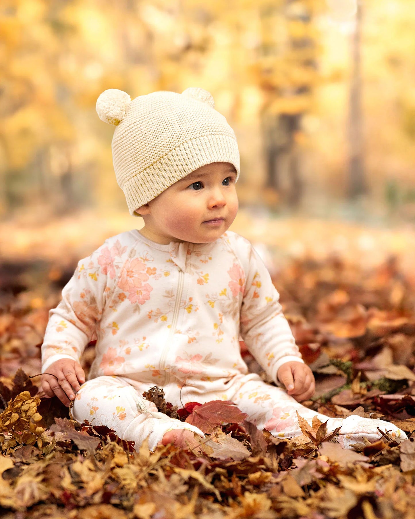 Toshi Organic Beanie Snowy - Feather