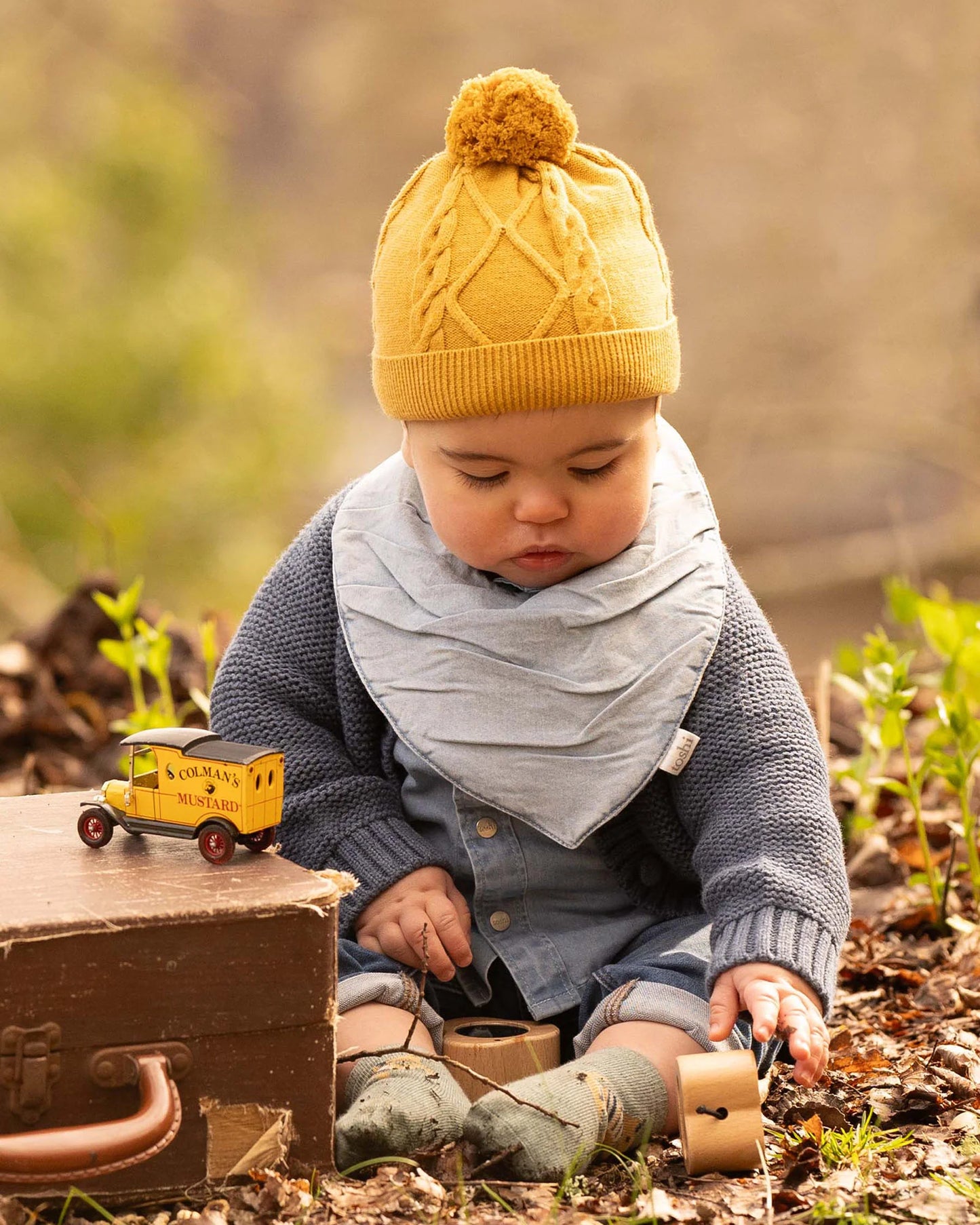 Toshi Organic Beanie Ziggy - Wattle