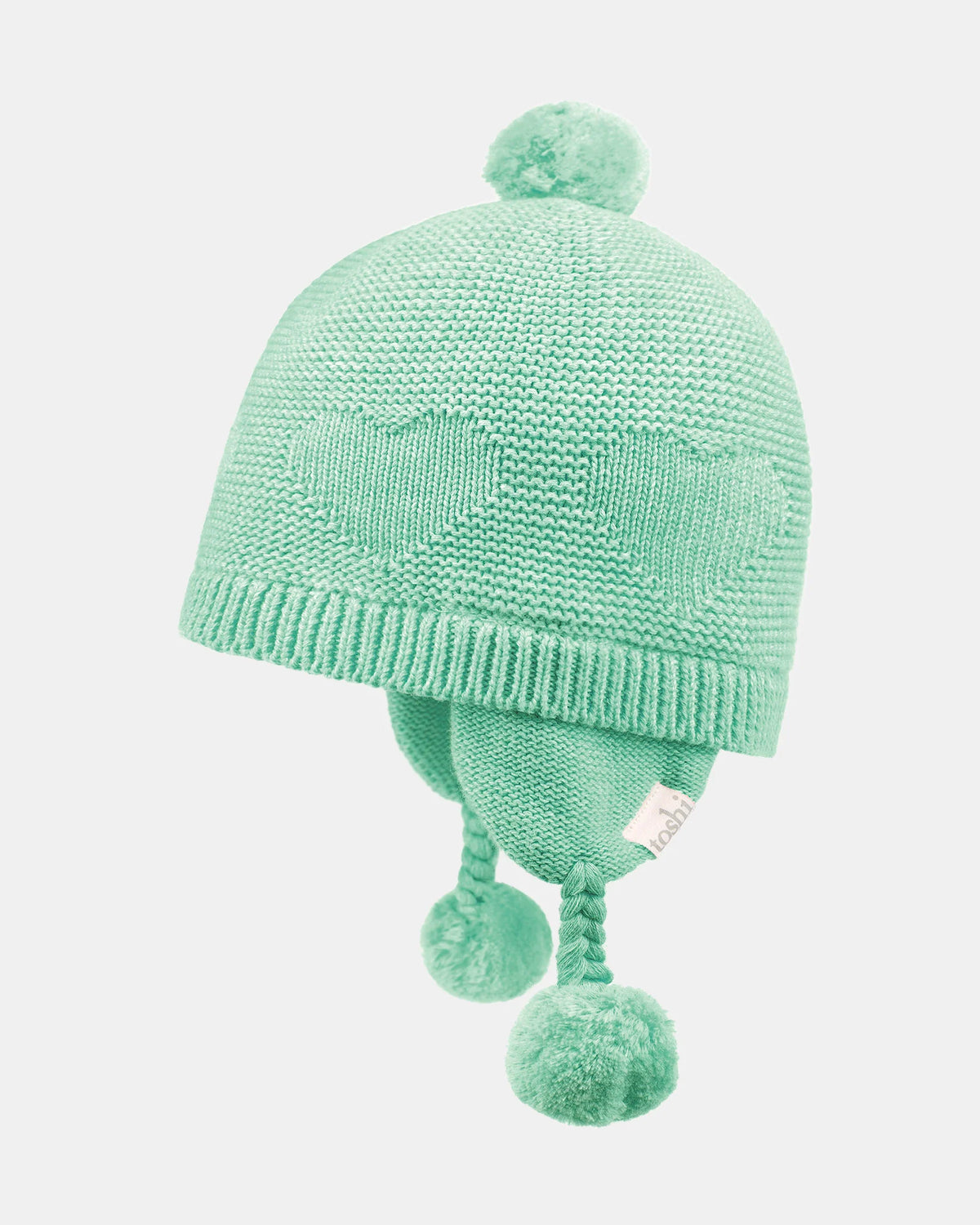 Toshi Organic Earmuff Heart - Sweet Pea