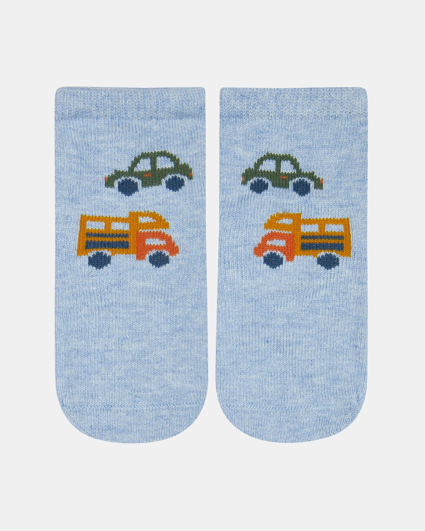 Toshi Organic Socks Ankle Jacquard - Road Trip