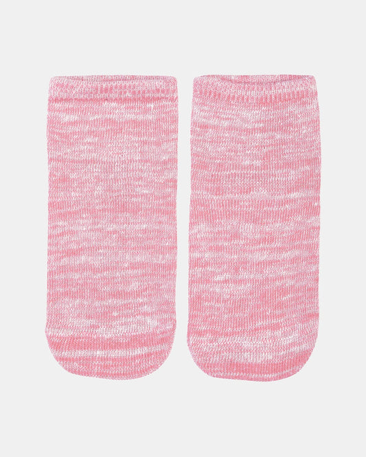 Toshi Organic Socks Ankle Marle - Blossom