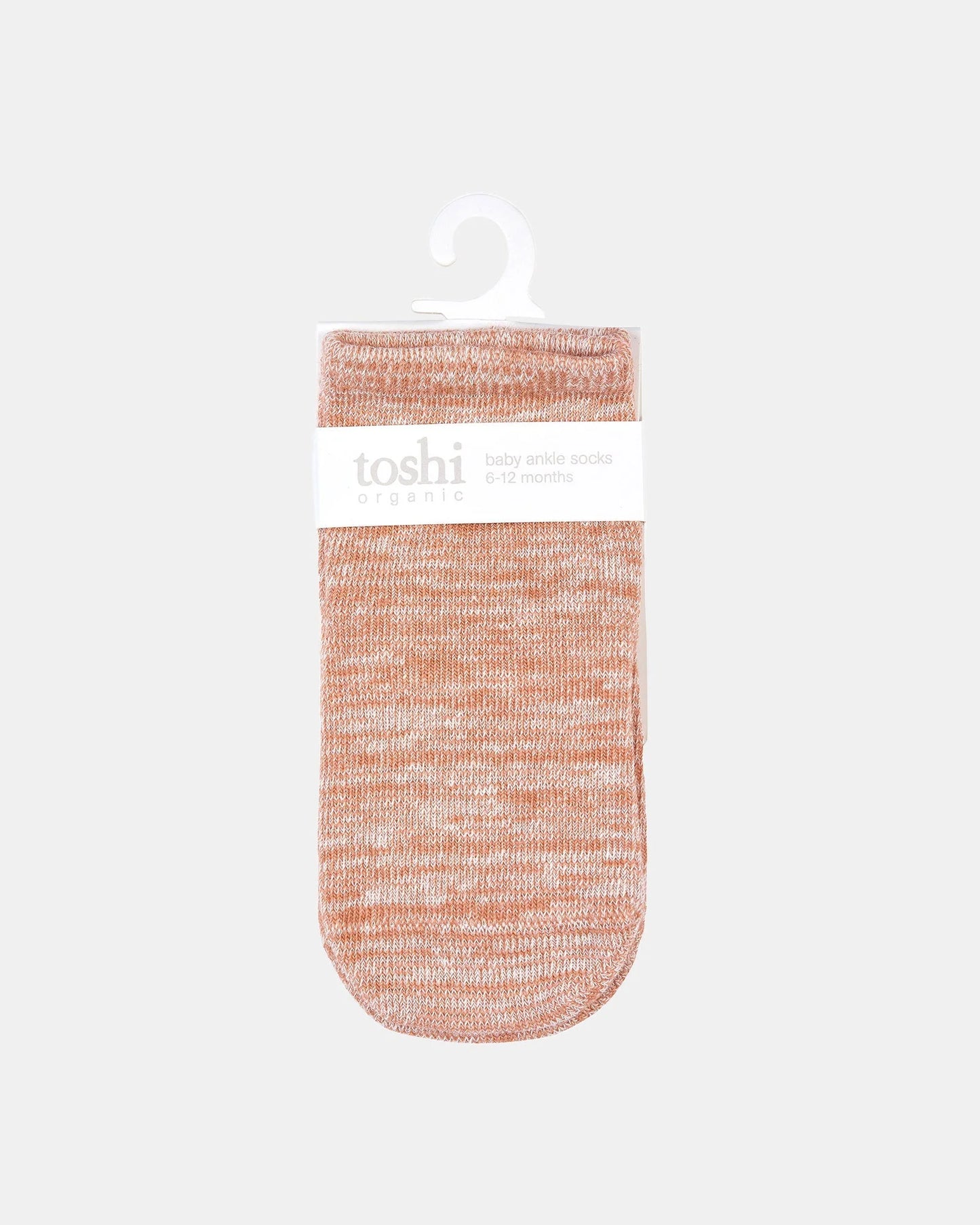 Toshi Organic Socks Ankle Marle - Feather