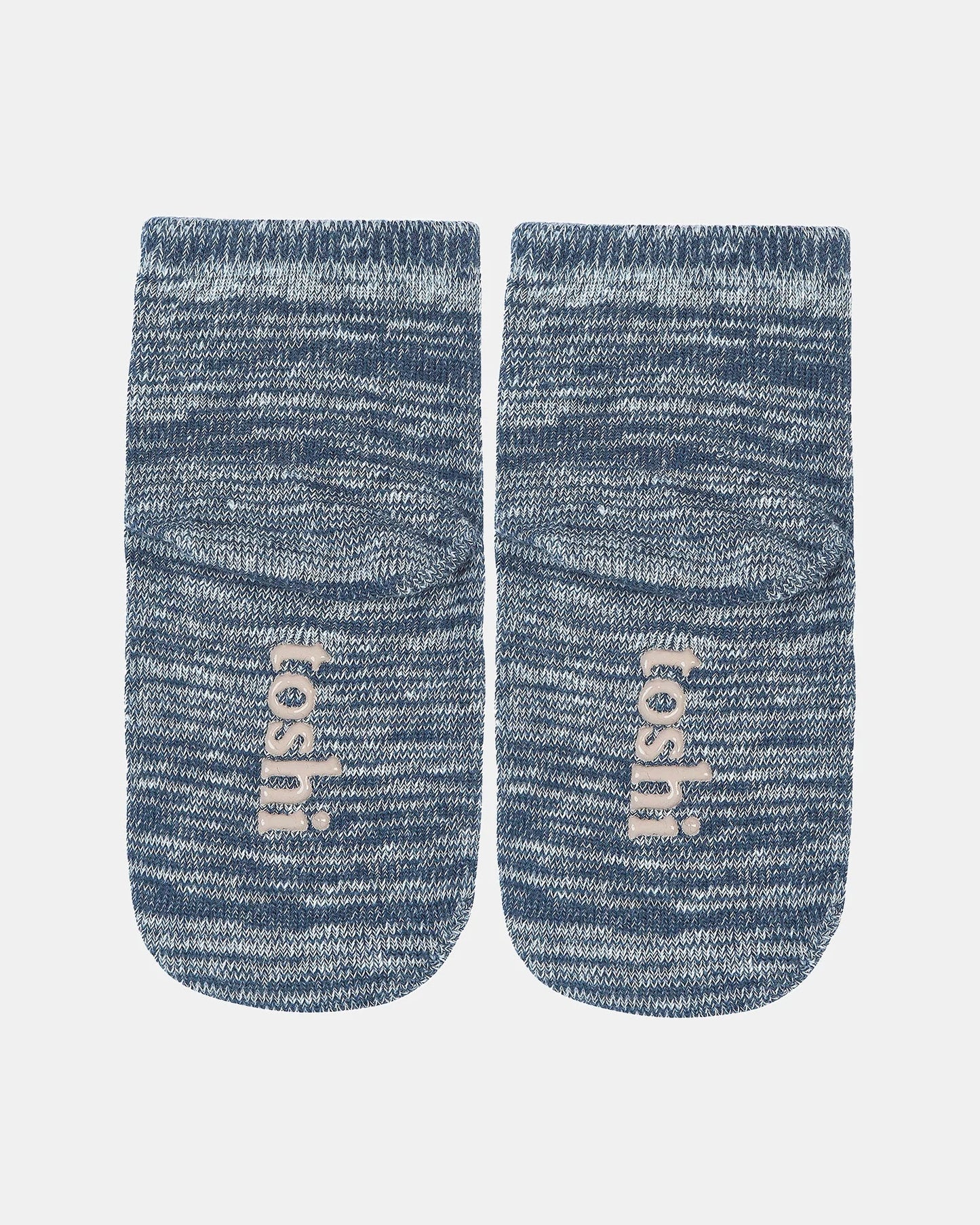 Toshi Organic Socks Ankle Marle - Midnight