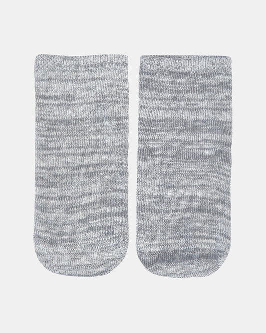 Toshi Organic Socks Ankle Marle - Pebble