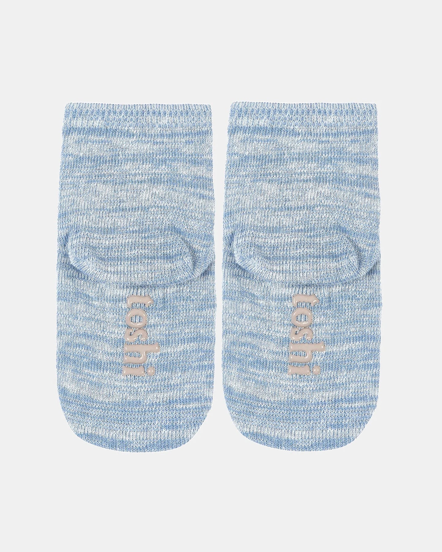Toshi Organic Socks Ankle Marle - Storm