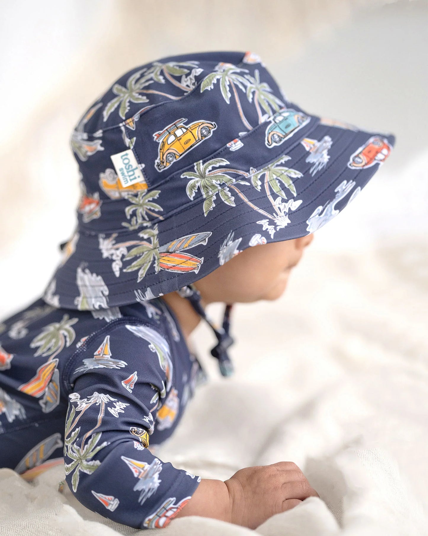 Toshi Swim Baby Sunhat Classic Twilight