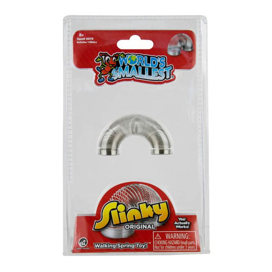 World's Smallest Slinky