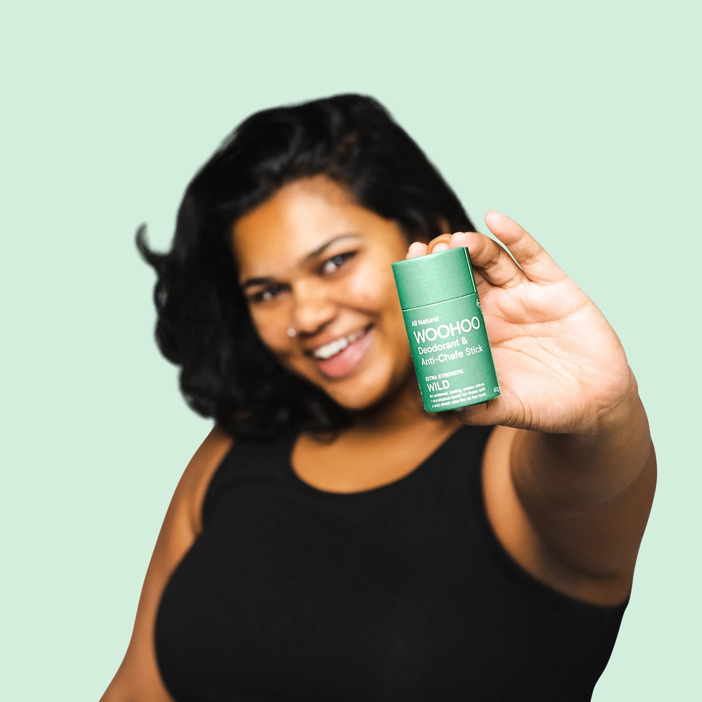 Woohoo Natural Deodorant & Anti-Chafe Stick (Wild) 60g