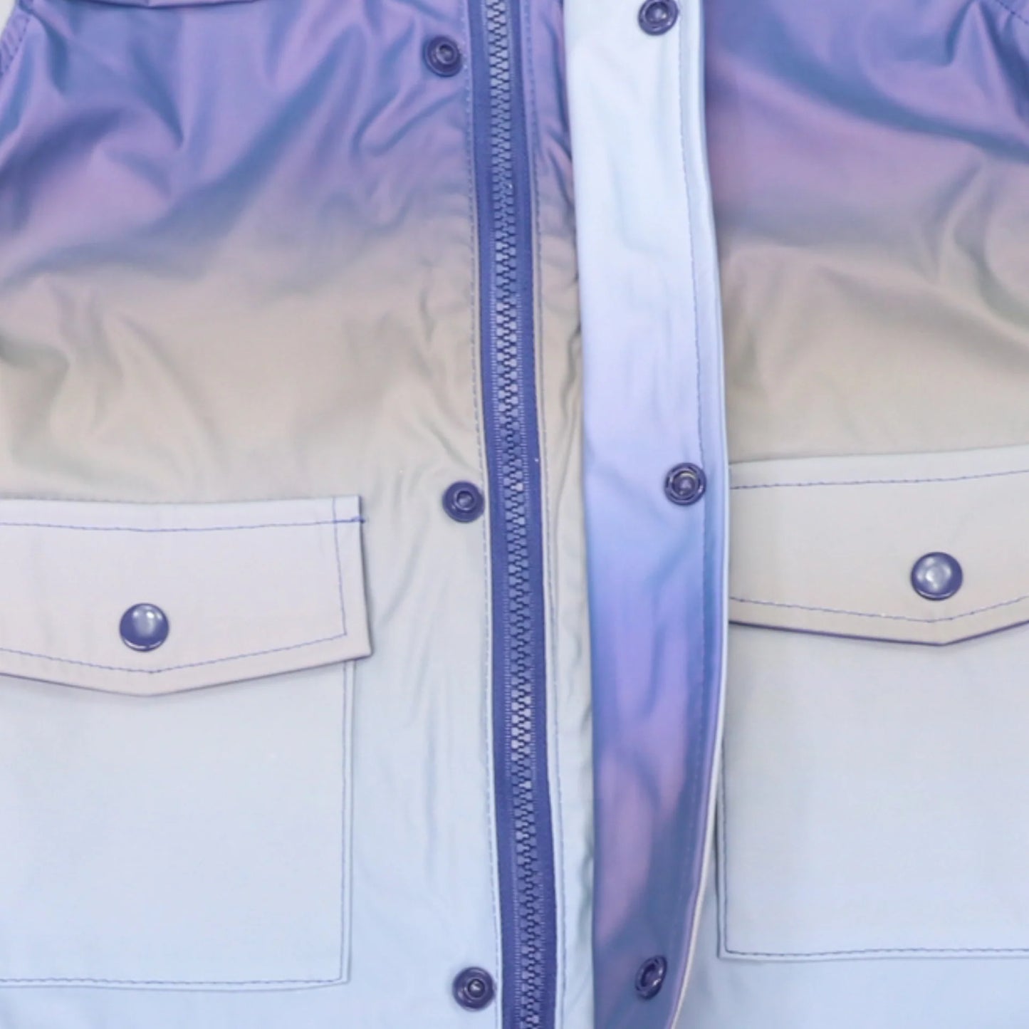 Multi Colour Raincoat Navy