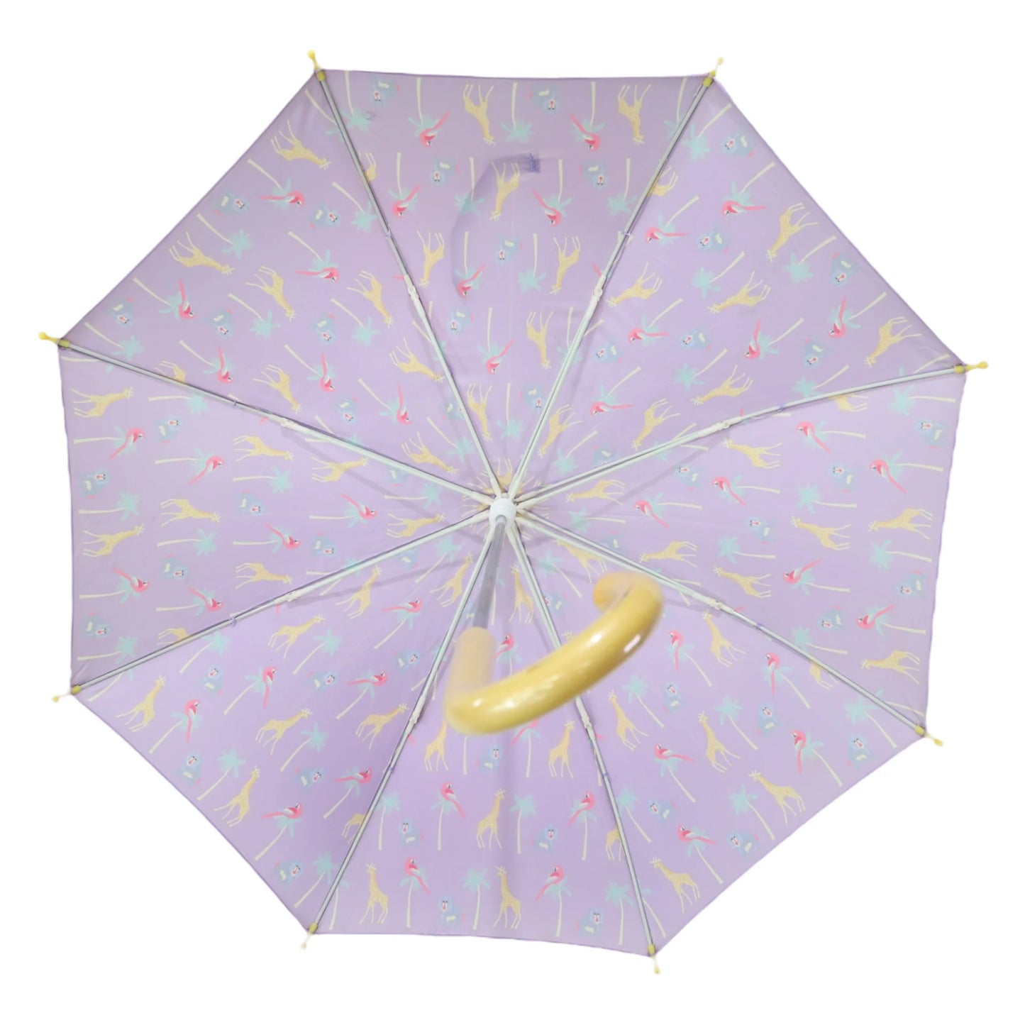 Safari Print Umbrella Lavender