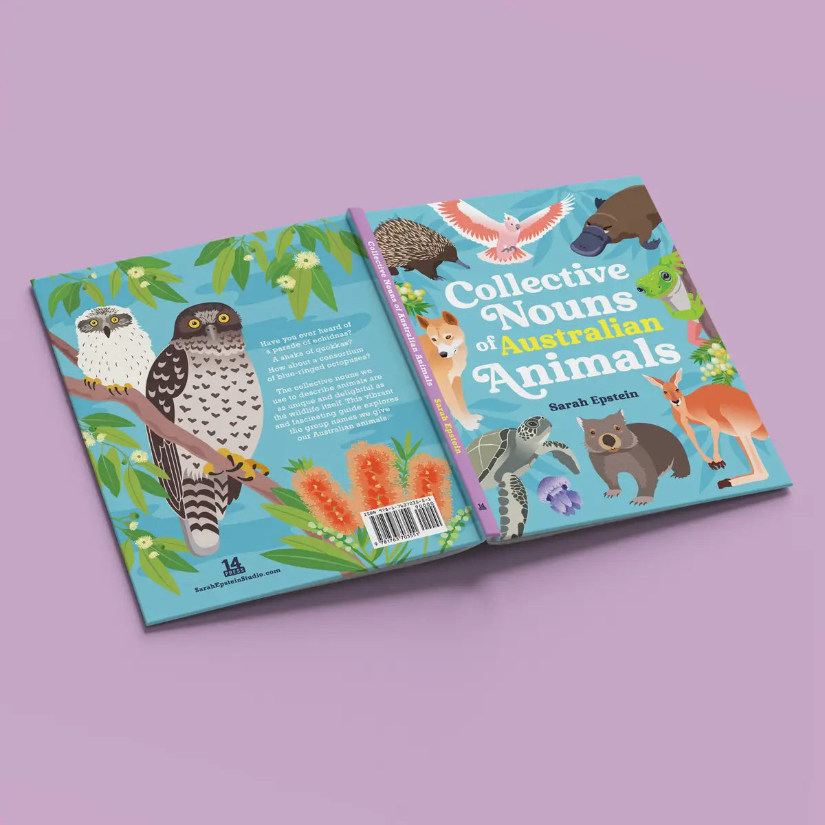 Collective Nouns of Australian Animals Hardcover Book