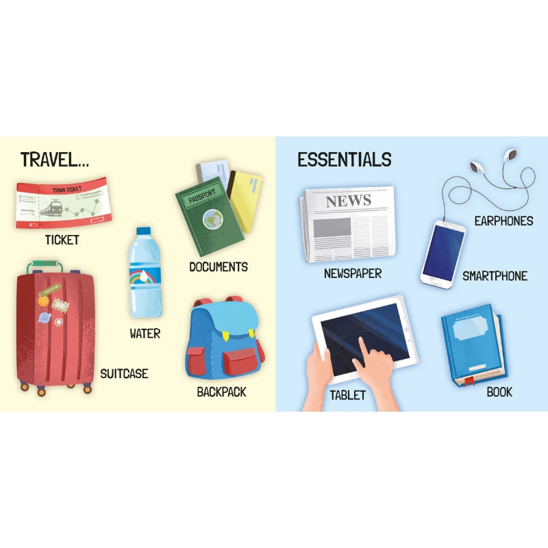 Sassi 3D Puzzle and Book Set - Learn Shapes Train, 40 Pcs