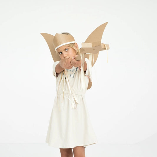 Cardboard DiIY Costume - Fairy