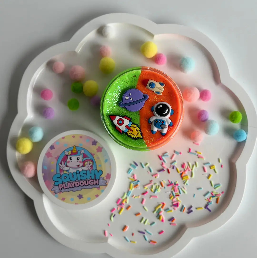 Into Space Playdough 250g Tub