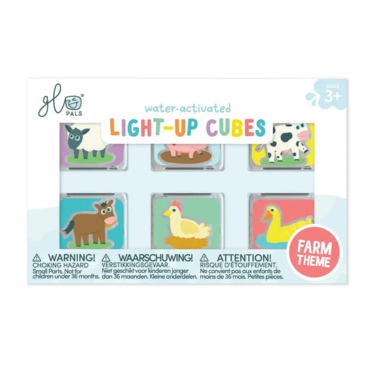Farm Light-Up Cubes by Jellystone Designs