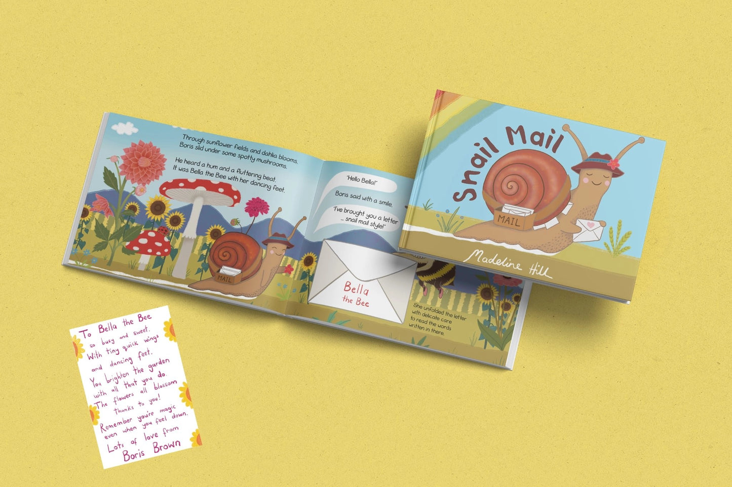Snail Mail - A Book of Kindness Hardcover Book