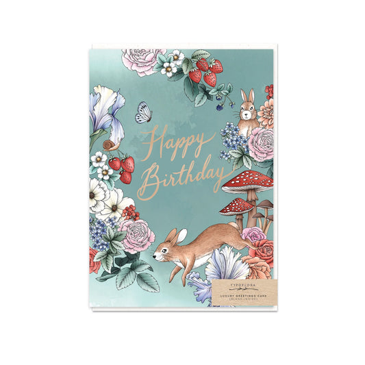 Happy Birthday Toadstool Card