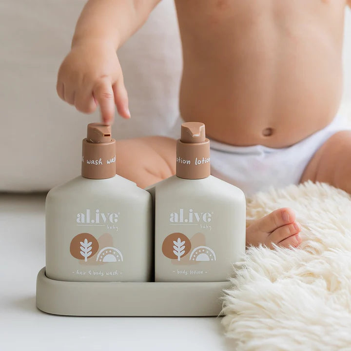 Baby Hair & Body Duo - Calming Oatmeal by Al.ive Body