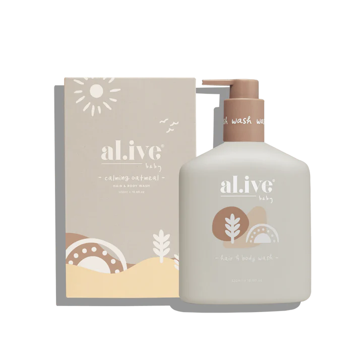 Baby Hair & Body Wash - Calming Oatmeal by Al.ive Body