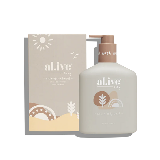 Baby Hair & Body Wash - Calming Oatmeal by Al.ive Body