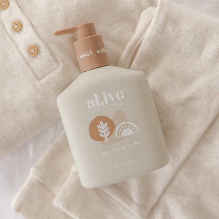 Baby Hair & Body Wash - Calming Oatmeal by Al.ive Body