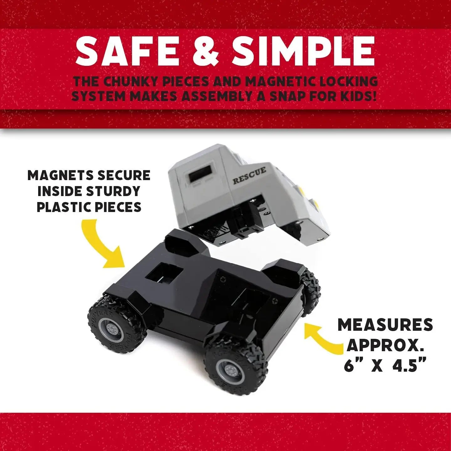 Magnetic: Build A Truck Rescue