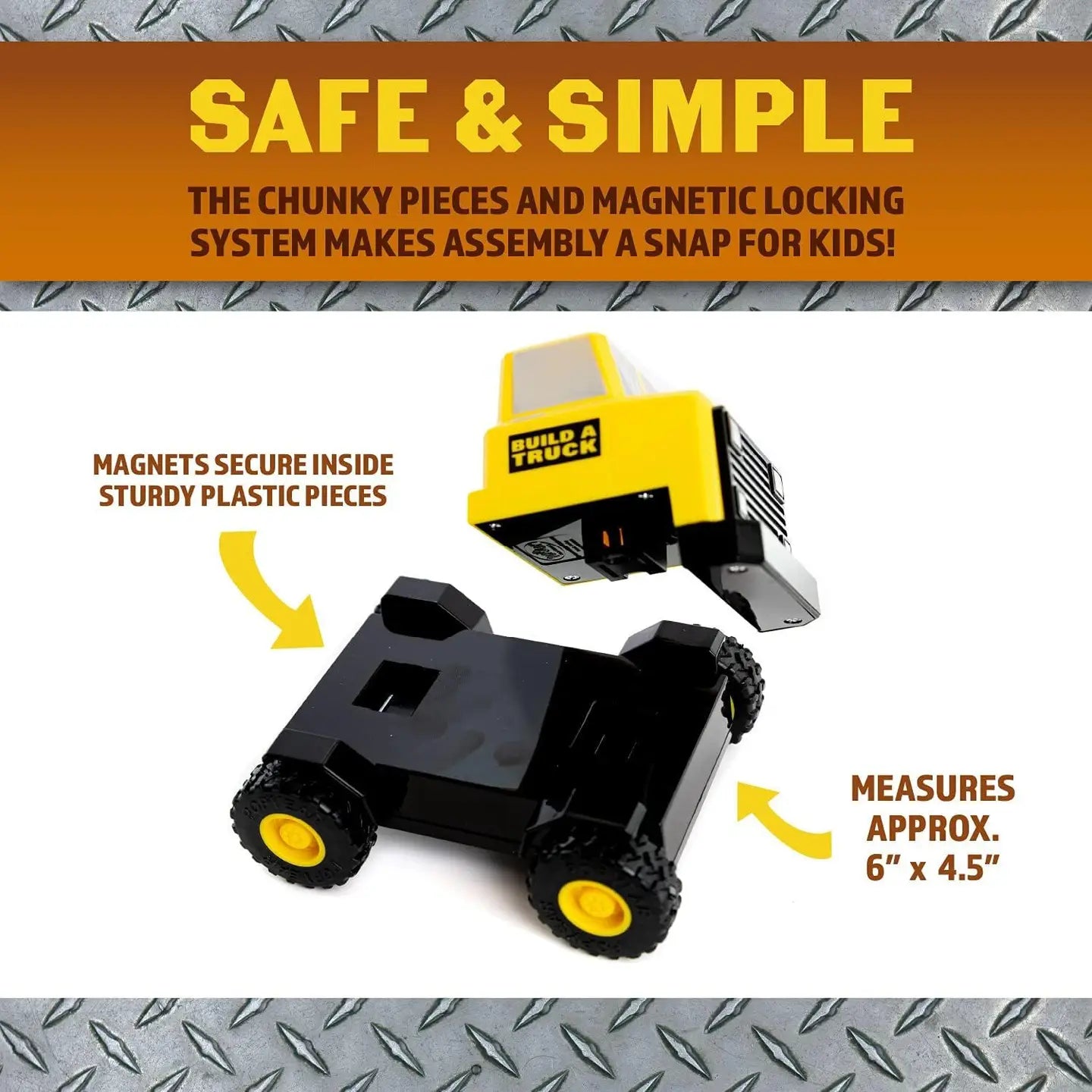 Magnetic: Build A Truck Construction