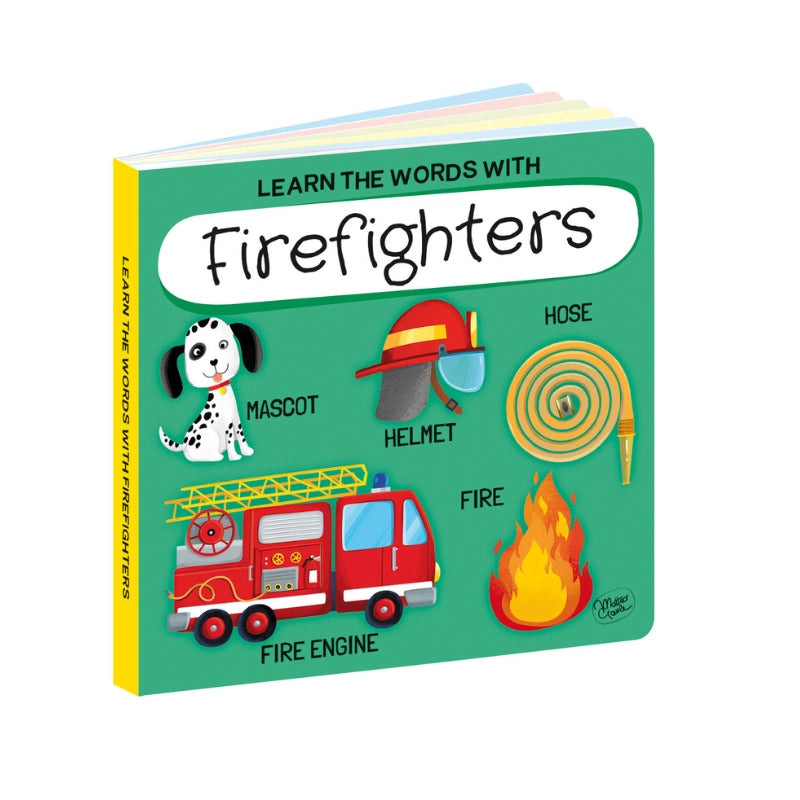 Sassi 3D Puzzle and Book Set - Learn Shapes Firefighters , 40 Pcs
