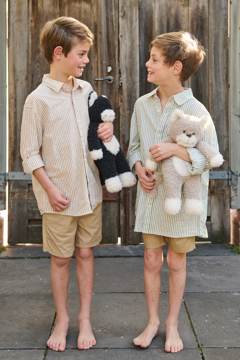 Checkers the Cat - Grey by Nana Huchy