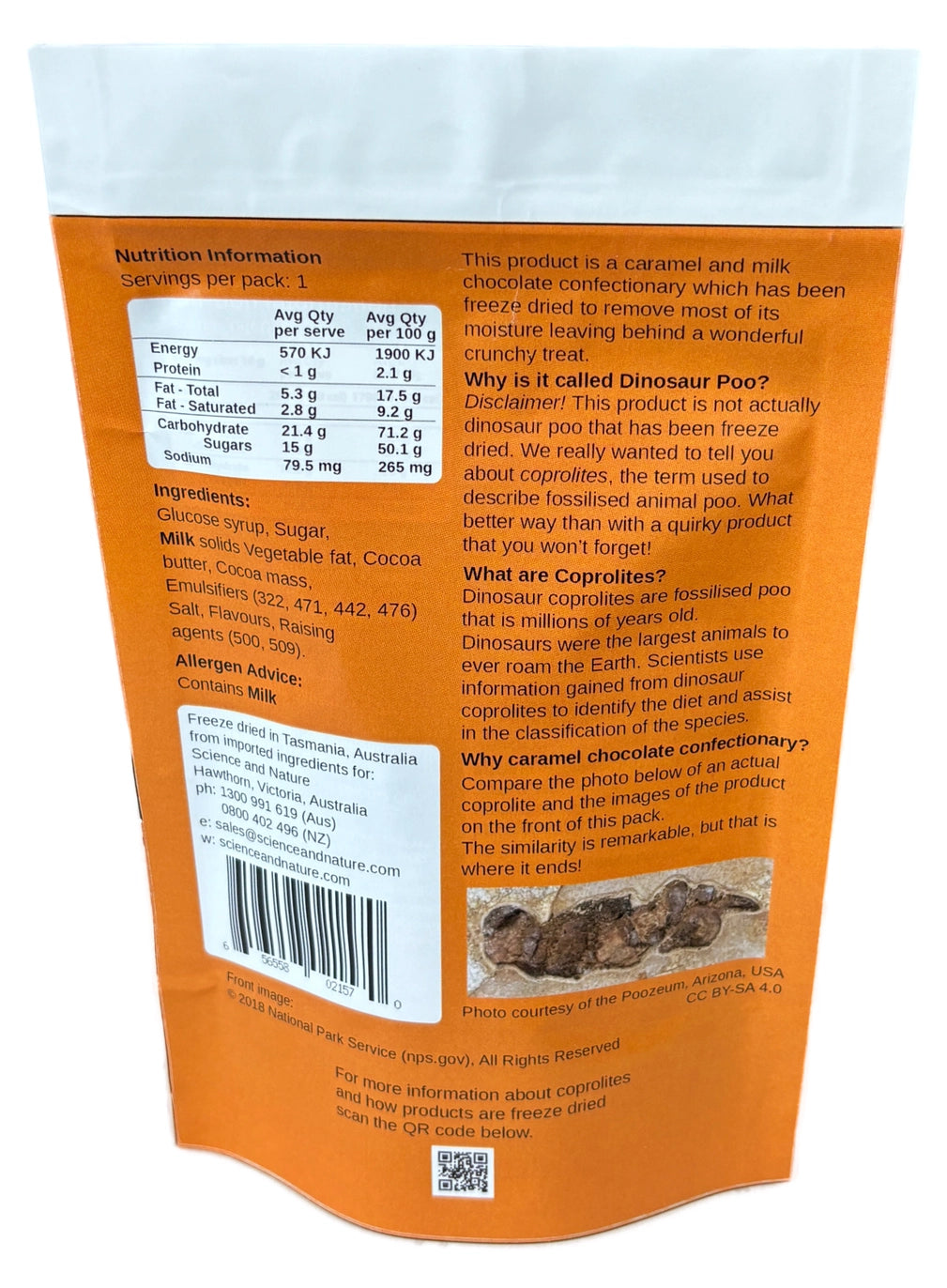 Freeze Dried Dinosaur Poo