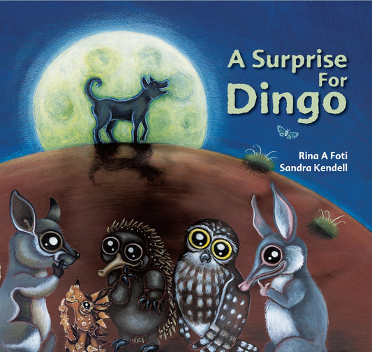 A Surprise For Dingo Hard Cover Book