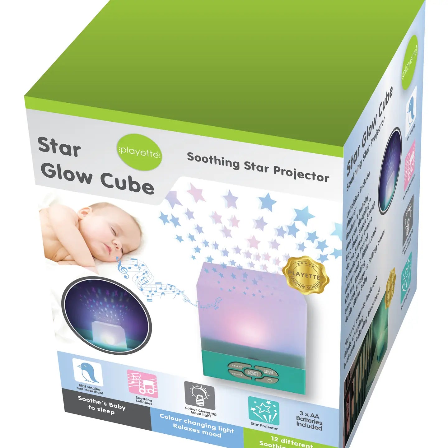Star Glow Light + Music Sleep Soother