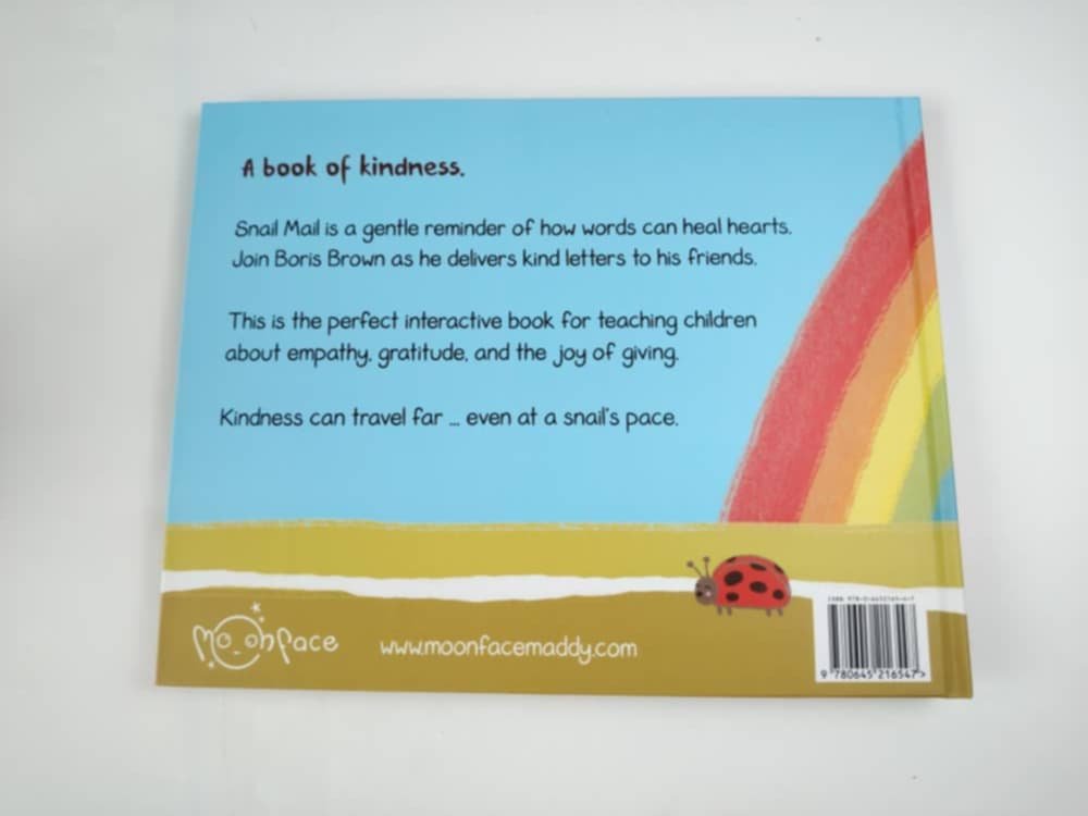 Snail Mail - A Book of Kindness Hardcover Book